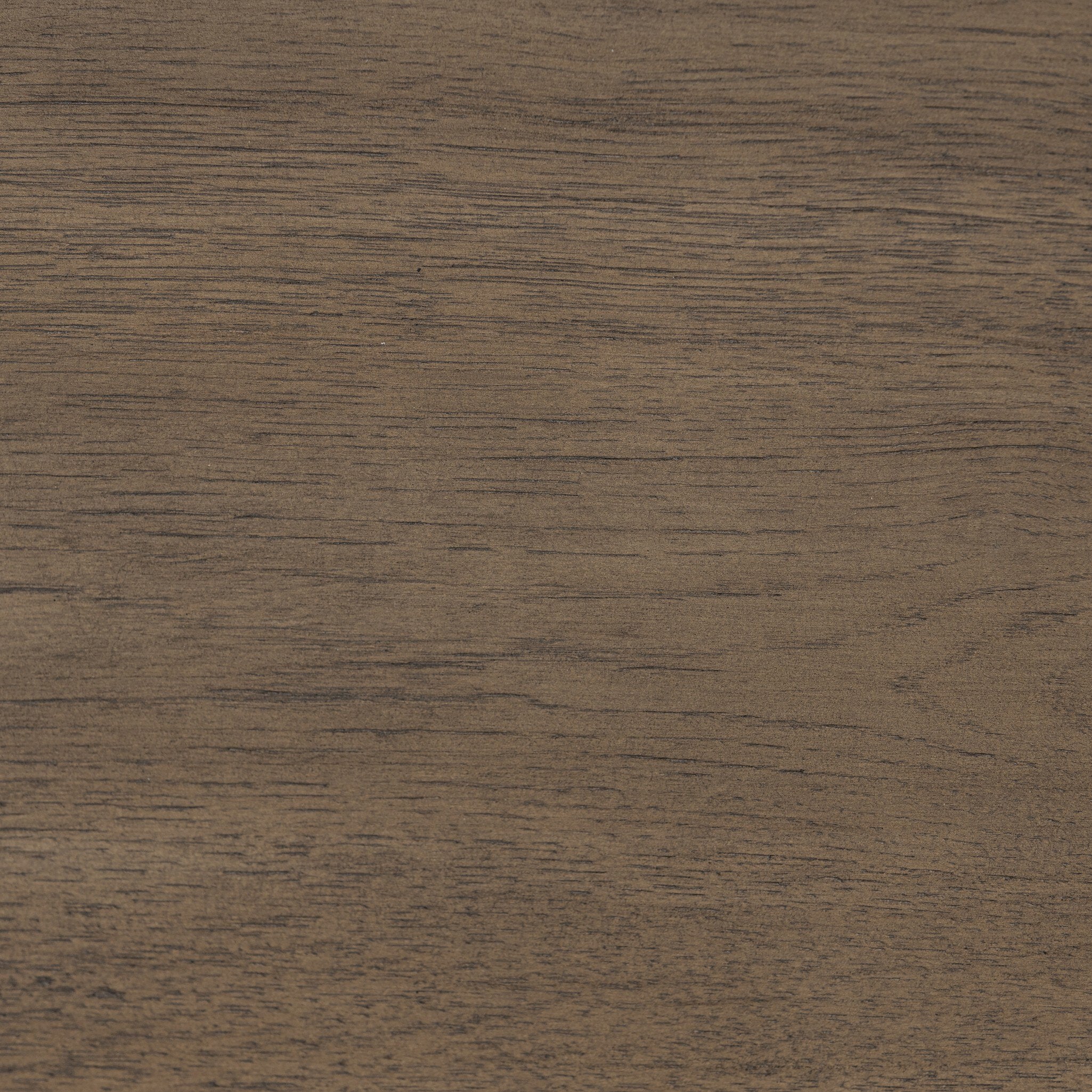 Close up of the console table showing its color and wood grain.