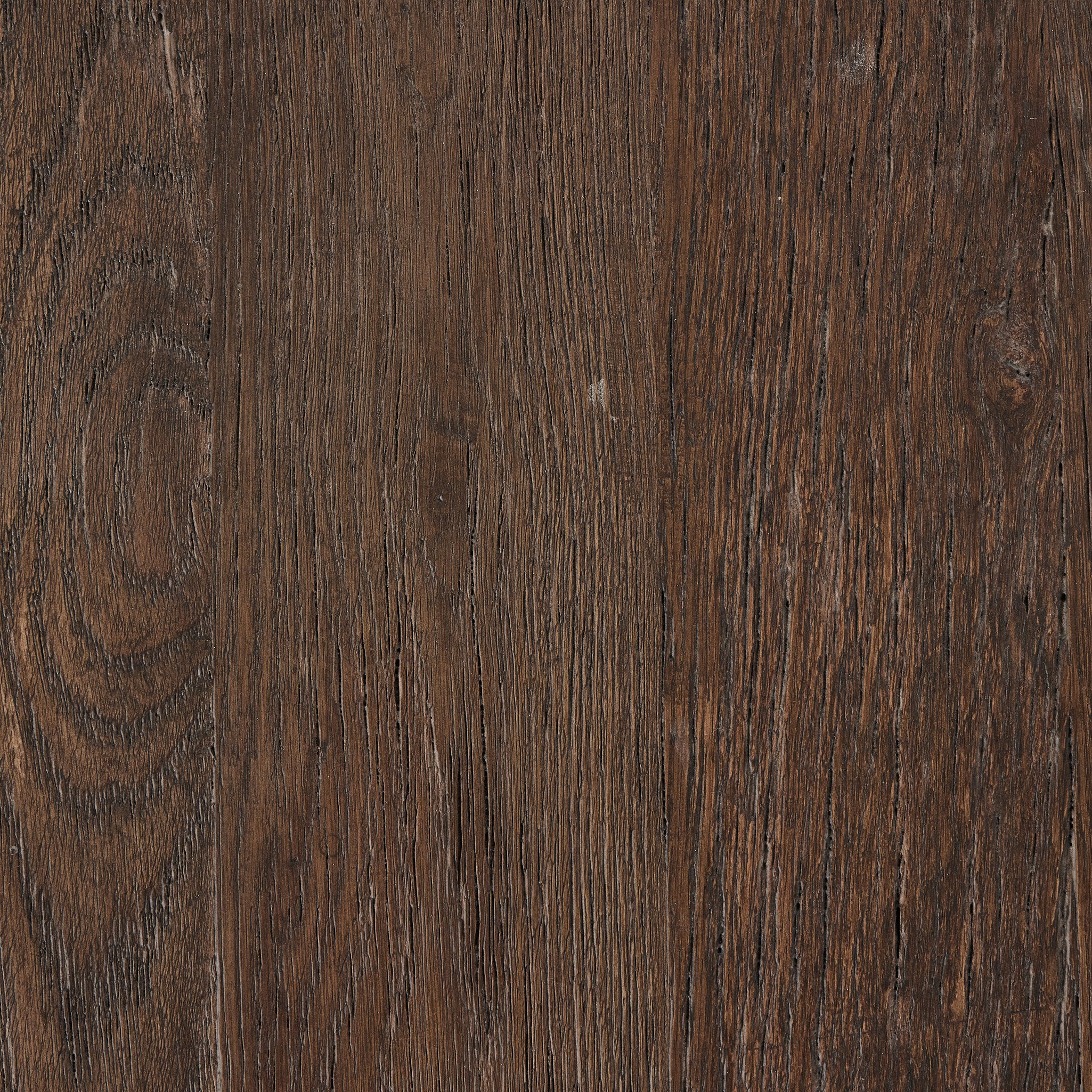 Close up of the coffee table showing its color and wood grain.